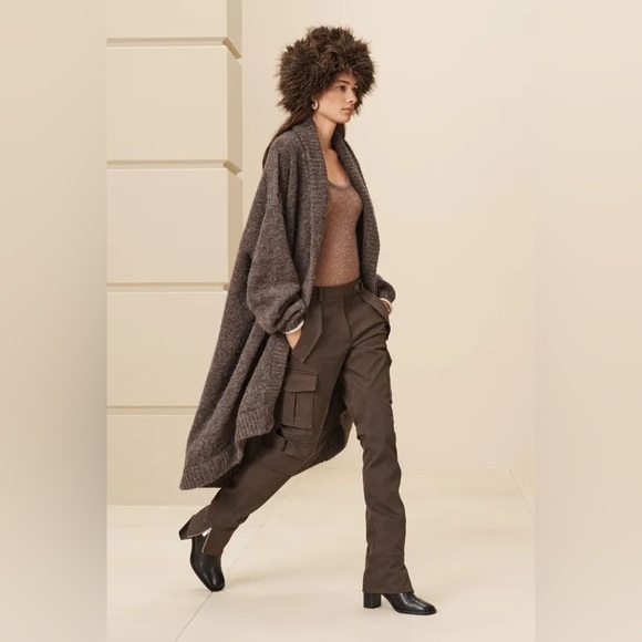 Zara SRPLS Olive Cargo Pants NWT - Picture 2 of 11